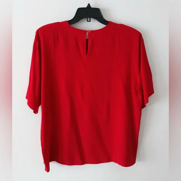 Vintage Silk Blouse - Picture 2 of 3